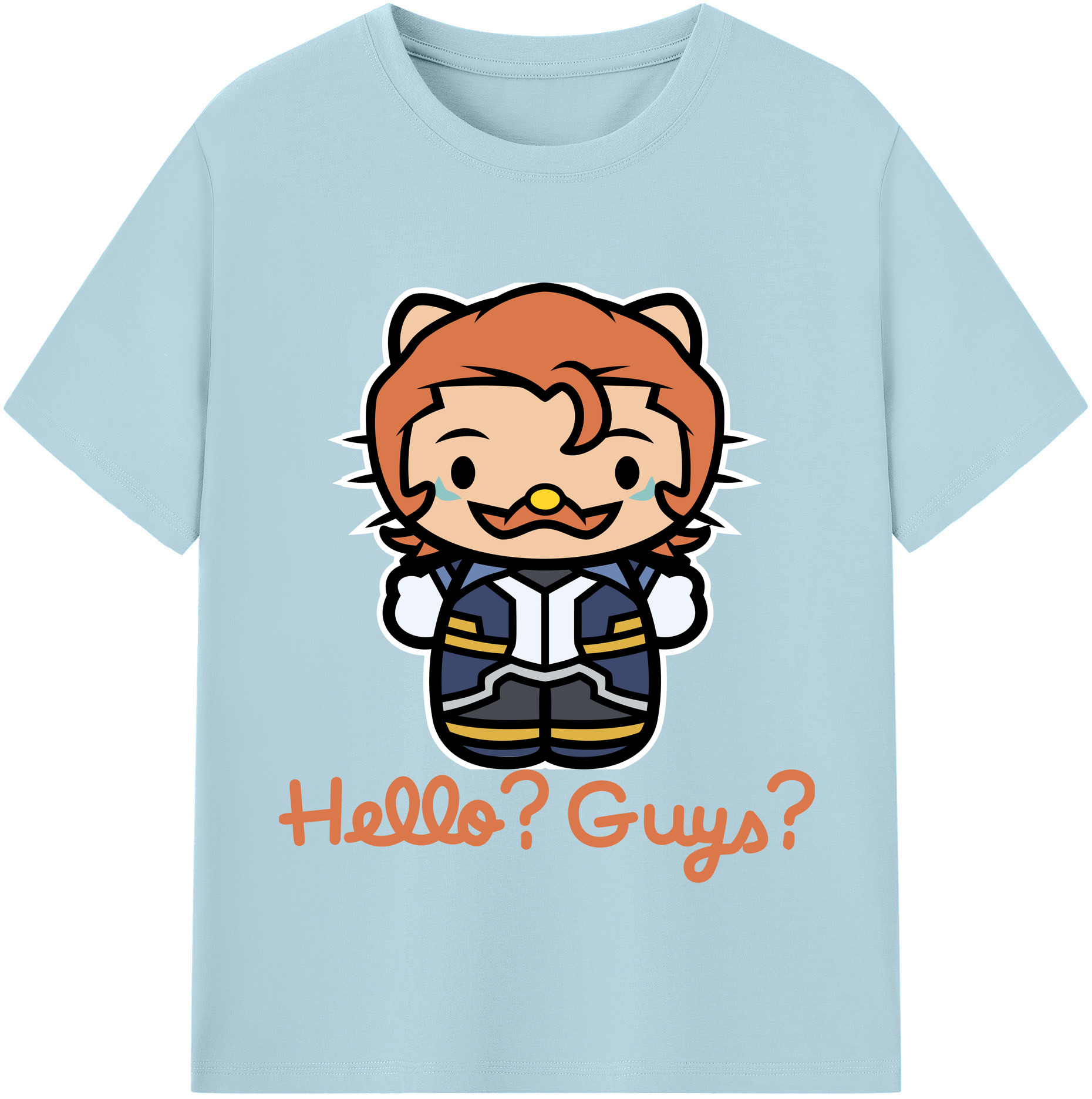 （画像用） Hello Kitty ハローキティ 綿100％半袖Tシャツ（フロントプリント）